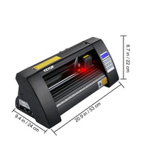 Vinyl snijplotter 375 mm - LCD-scherm, lasergeleider en multisysteem C