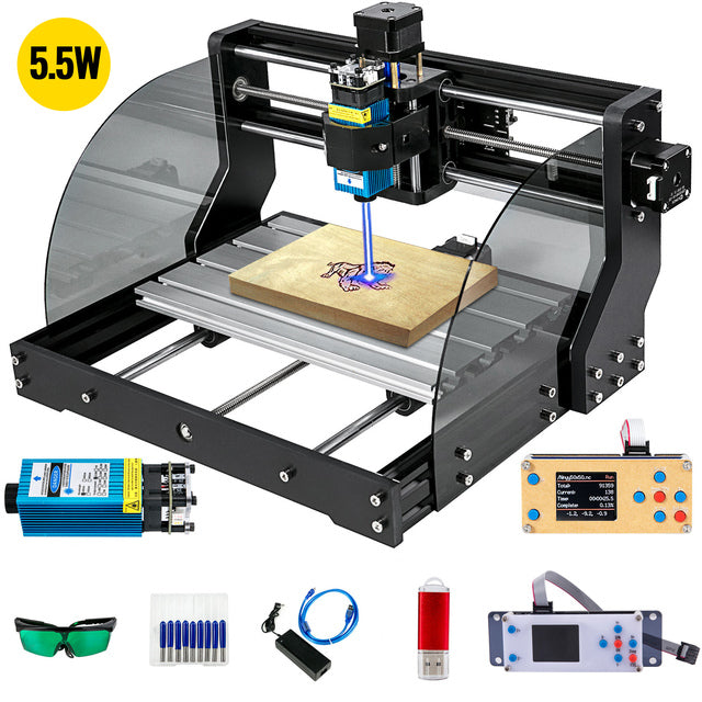 CNC Router Graveermachine, Laser Module, USB-poort