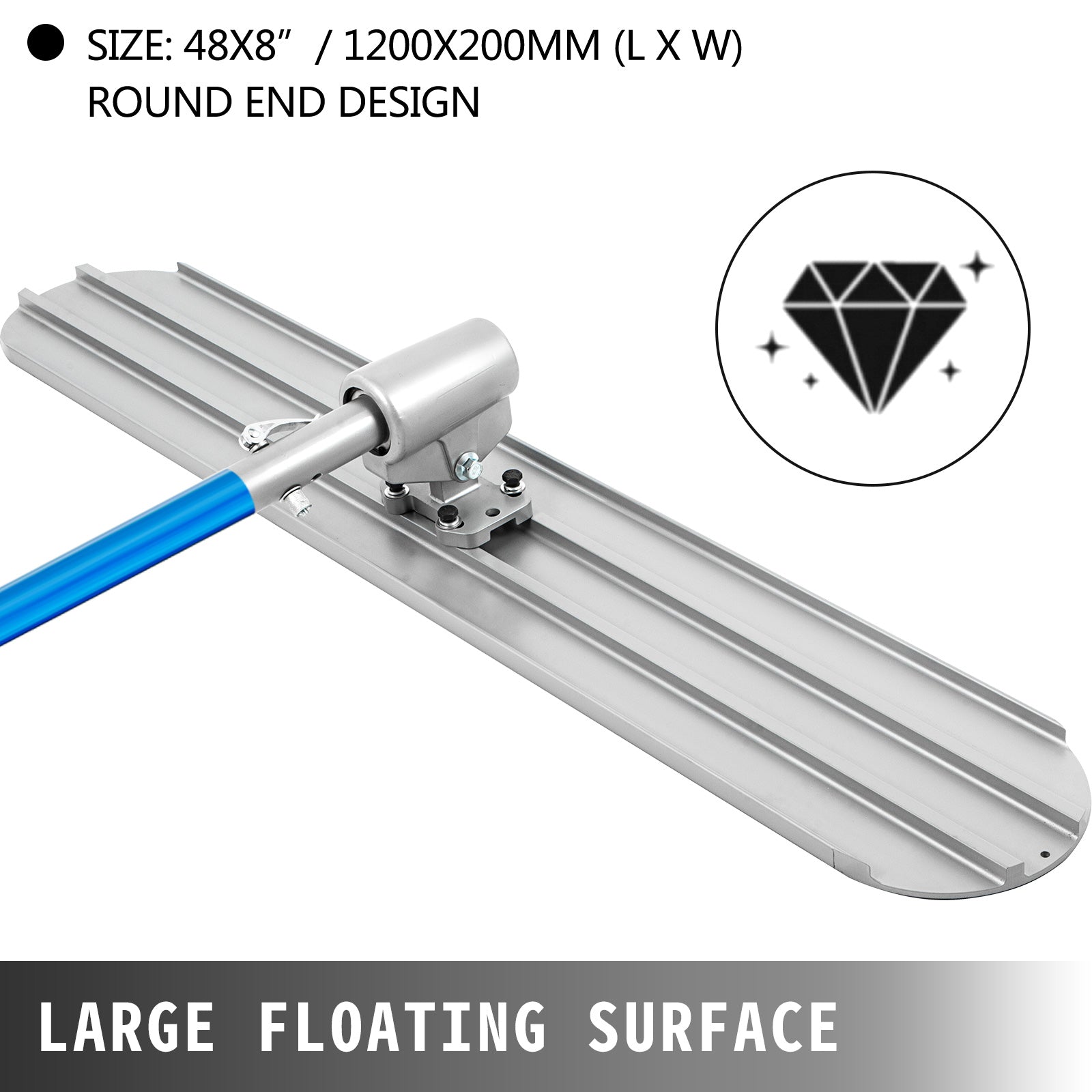 Betonnen Drijfkit, Zware Magnesium & Aluminium Legering, Verstelbare Beugel