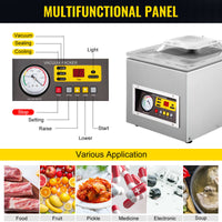 Voedselvacuümverpakkingsmachine - 120W vacuümpomp, multifunctioneel