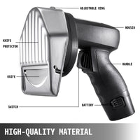 Kebabsnijder, Elektrisch Draadloos, 0-8mm Snijden