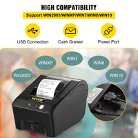 Bonprinter, Thermisch printen, USB-connectiviteit