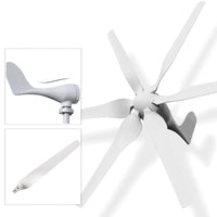 Windturbine - Windmolen - Elektrische Energie Generator - 12V - 800w - 6 bladen - met MPPT Controller